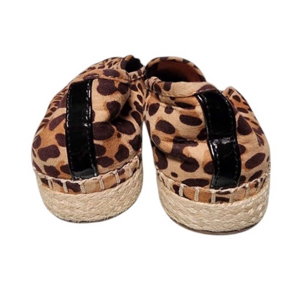 Dr.Scholls 'Find Me' Loafers Leopard Size 7.5 Be Energized Insole Jute Wrapped - Picture 3 of 8